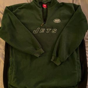 New York Jets Fleece Quarter Zip Sweatshirt